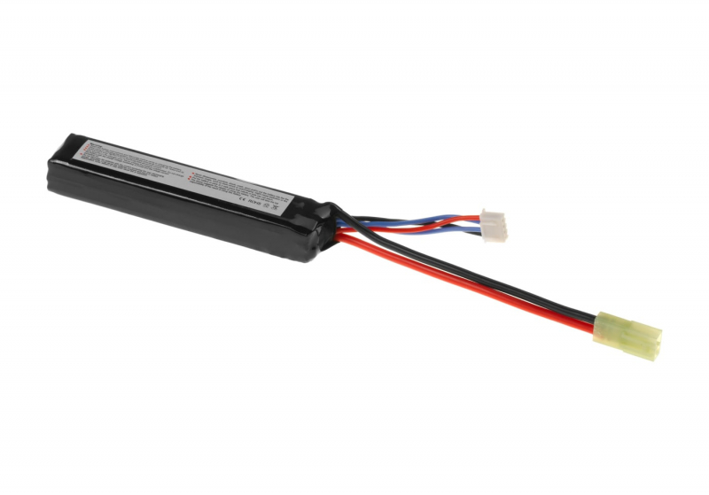 11,1V 1100 mAh Li-Po 20C Stock Tube Type (10 x 1,9 x 1,7 cm) – Ansicht 2