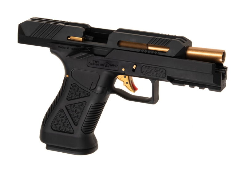 HFC AG-17 Metal Version Airsoft GBB 6 mm BB – Schwarz – Ansicht 3