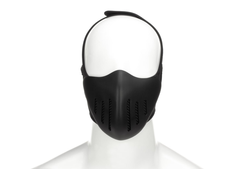 Pirate Arms Trooper Half Face Mask - Schwarz
