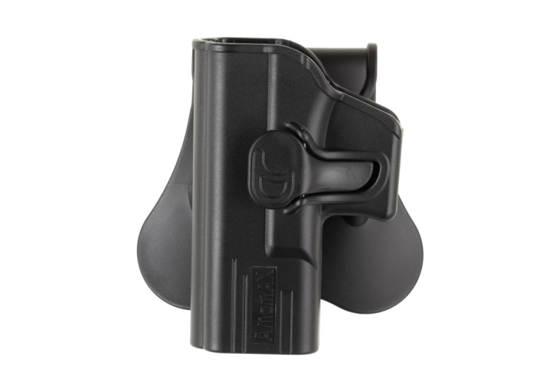 Amomax Paddle Holster for G19 / G23 / G32 Left - Schwarz