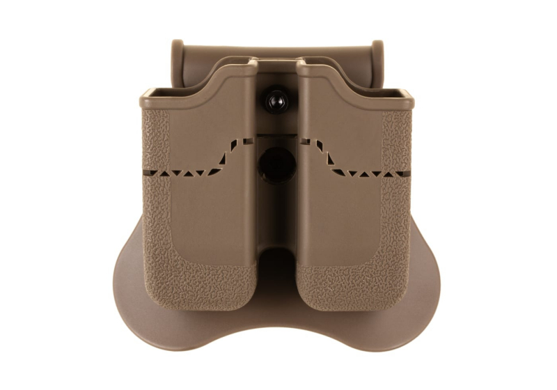 Amomax Double Mag Pouch für Px4 / P30 / USP / USP Compact - Dark Earth