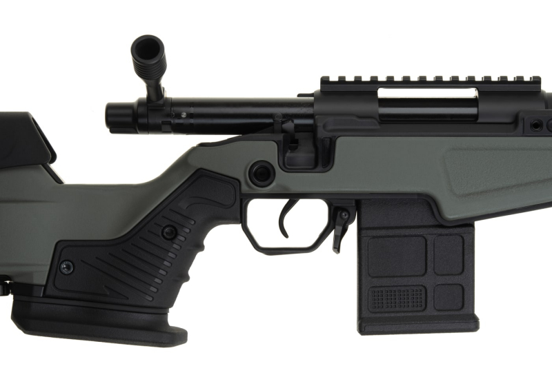 Action Army AAC T10 Short Bolt Action Airsoft Sniper Rifle 6 mm – Ranger Green