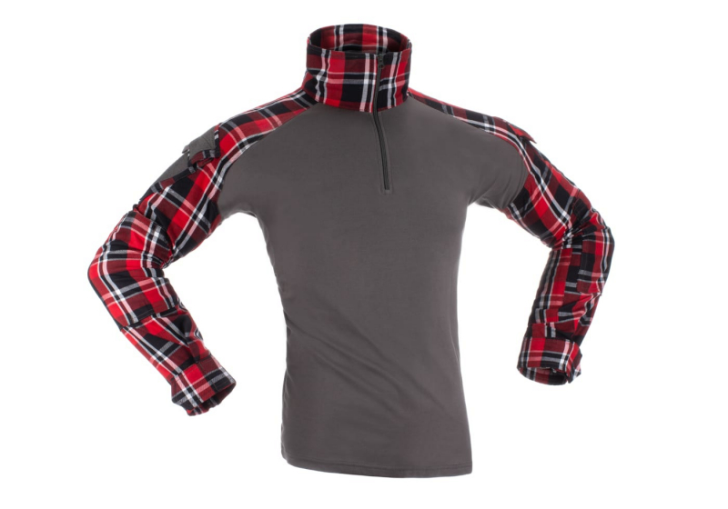 Invader Gear Flannel Combat Shirt - Rot L