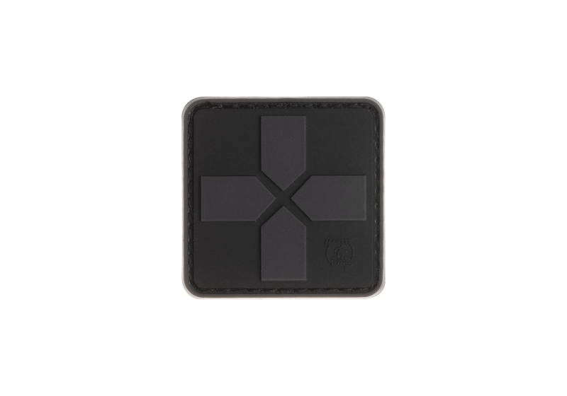 JTG Red Cross Rubber Patch 40mm - Blackops