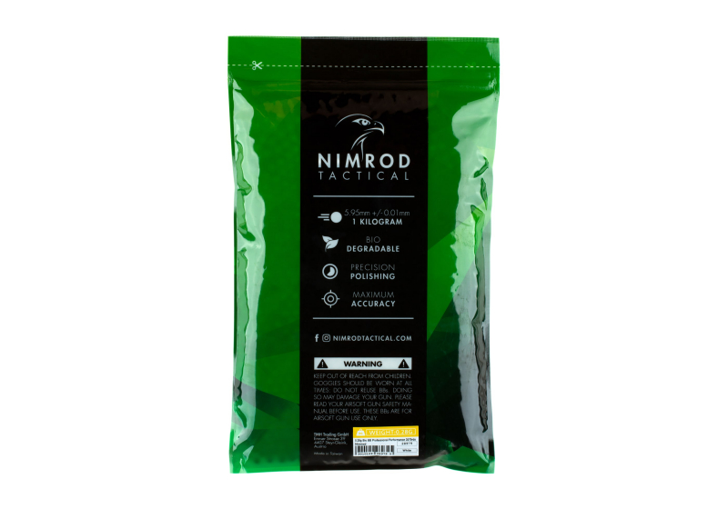 Nimrod 0.28g Bio BB Professional Performance 3570rds – Weiß – Ansicht 2