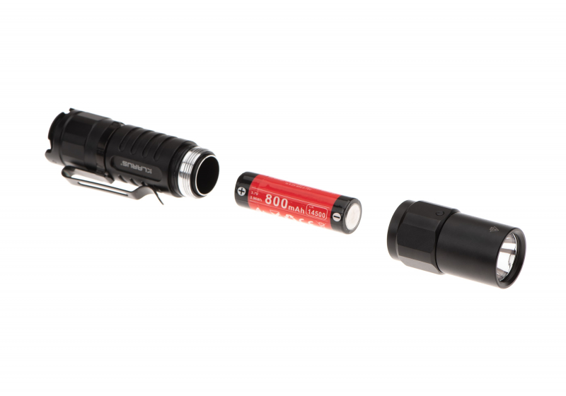 Klarus XT1A 2018 Upgraded – Schwarz – Ansicht 3