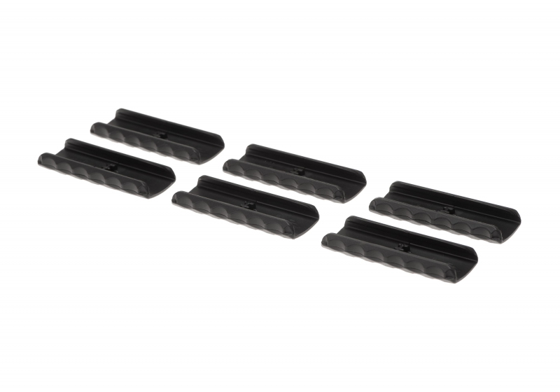 Leapers Low Profile Picatinny Panel Covers 6pcs – Schwarz