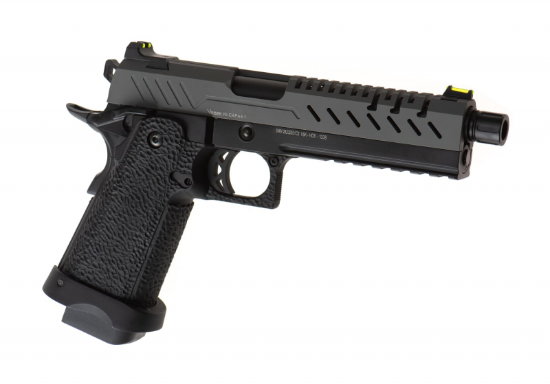 Vorsk Hi-Capa 5.1 GBB Airsoft Pistole Gas 6 mm BB – Grau –