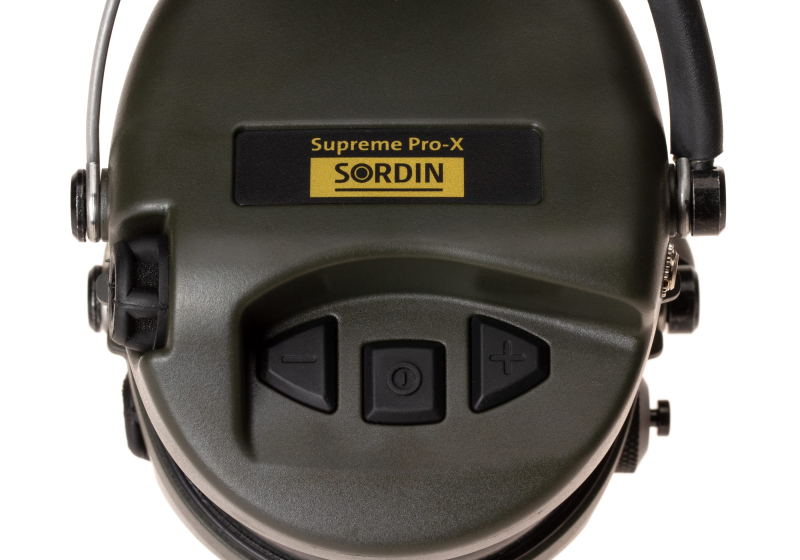 Sordin Supreme Pro-X Leather – Oliv – Ansicht 3