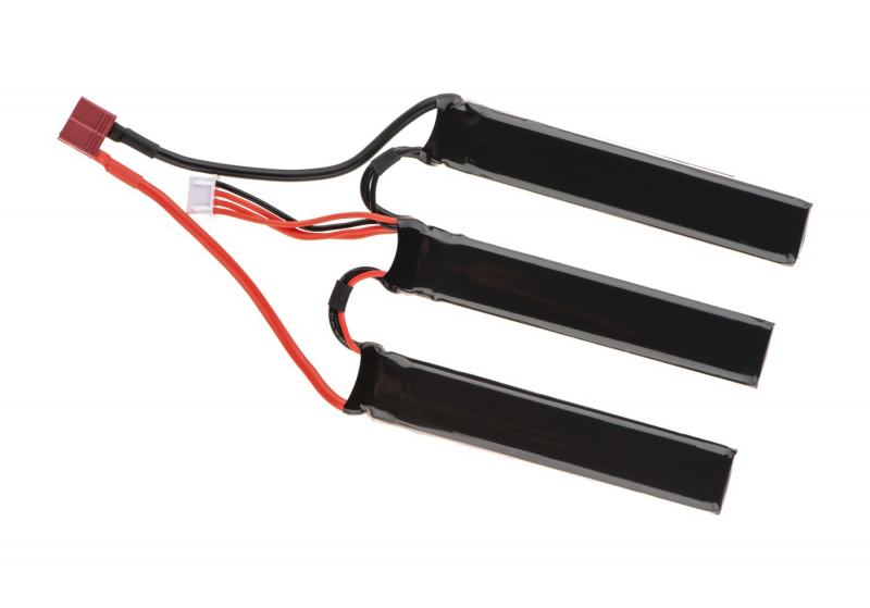 11,1V 2200 mAh Li-Po 20C Split Type T-Plug (10 x 3 x 2 cm)