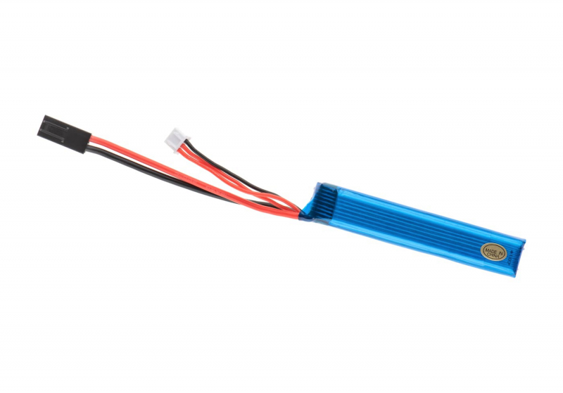 7,4V 1300 mAh Li-Po 25C Stock Tube Type (22 x 1,7 x 1,5 cm)