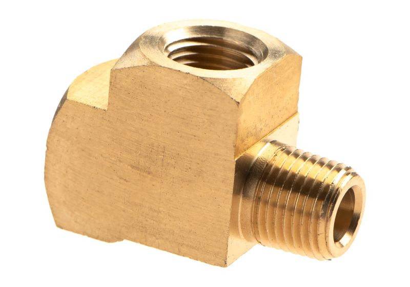 HPA Twin Coupling T-Shape 2x Inner 1/8NPT Output L