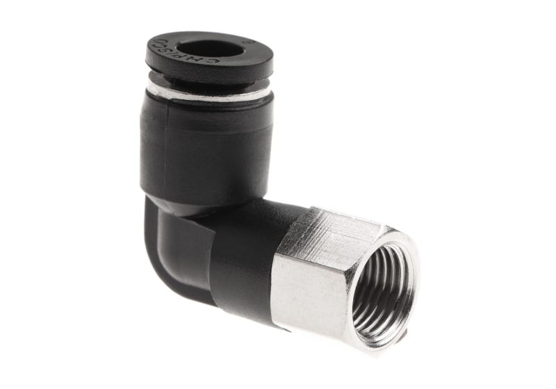 EPeS HPA 6mm Hose Coupling 90 Degree Inner 1/8 NPT