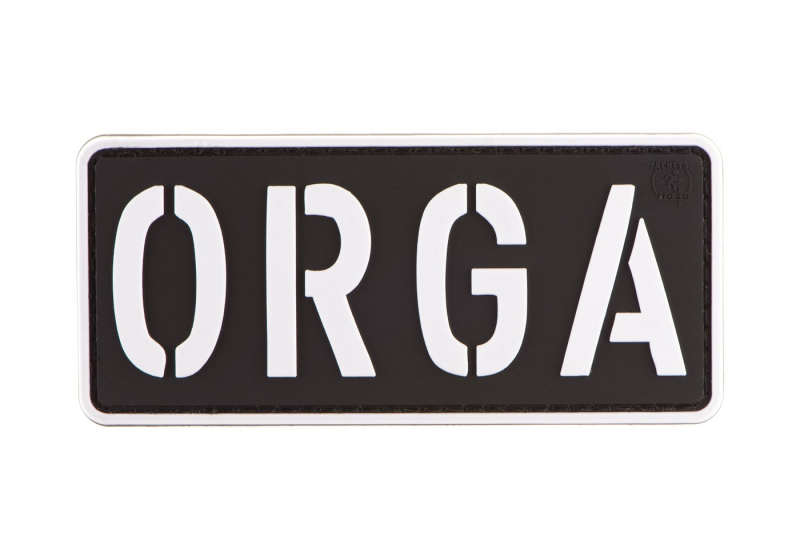 JTG ORGA Rubber Patch - Schwarz