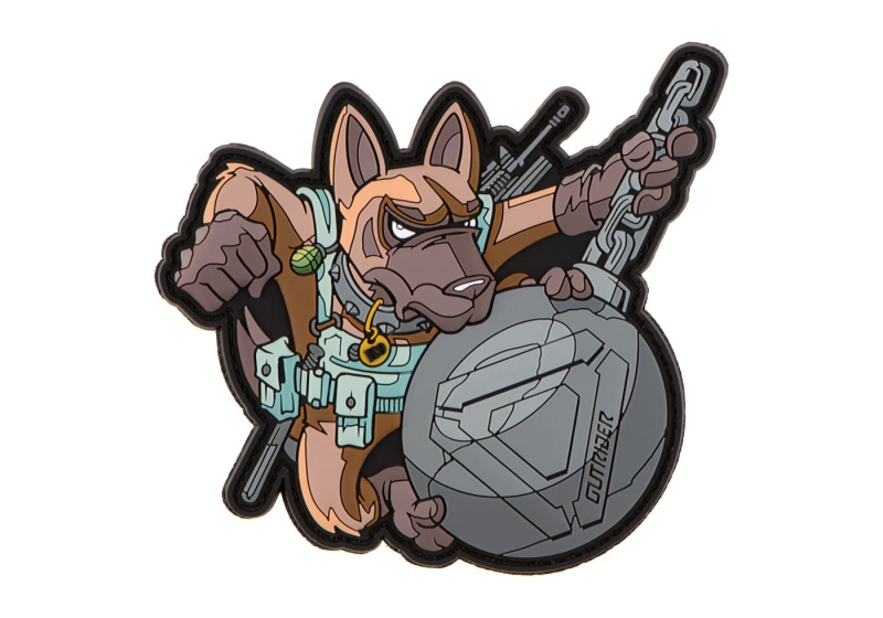 Outrider K9 Rubber Patch - Multicolor