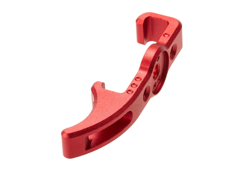 TTI Airsoft Extended Charging Handle with Selector Switch for AAP01 – Rot