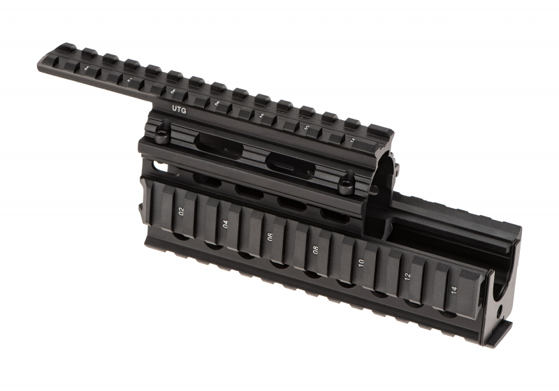 Leapers AK47 Quad Rail Handguard – Schwarz