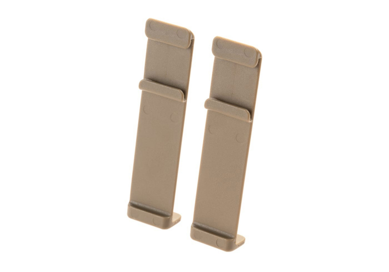 Laylax AEP Magazine Molle Holder 2pcs - Dark Earth