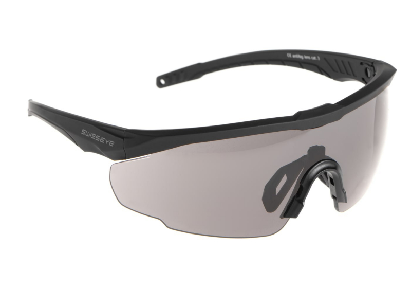 SwissEye Blackhawk Smoke / Orange / Clear - Schwarz