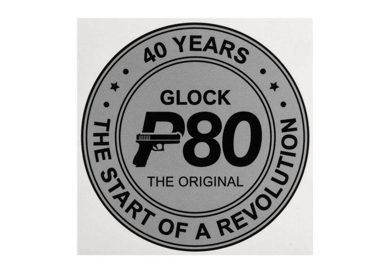 Glock P80 Sticker