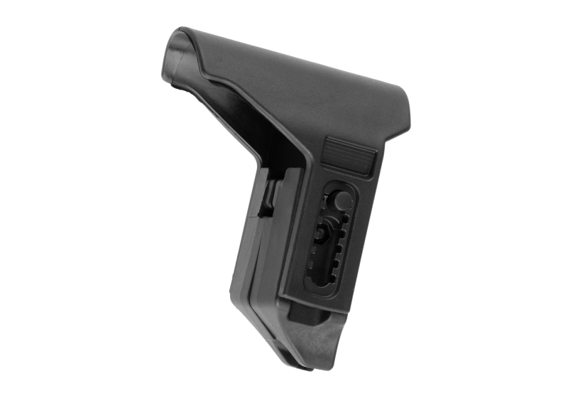 DLG Tactical Short Cheek Rest Riser – Schwarz – Ansicht 3