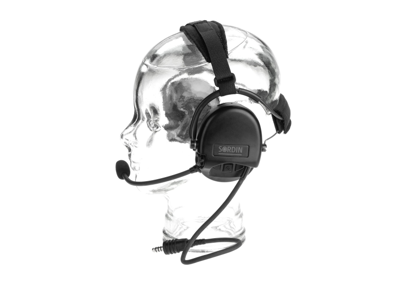 Sordin Supreme MIL CC Neckband – Schwarz – Ansicht 3