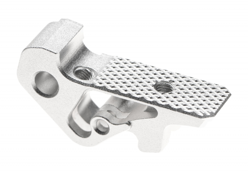 TTI Airsoft Victor Tactical Trigger for AAP01 /TP22/Glock – Silber – Ansicht 2