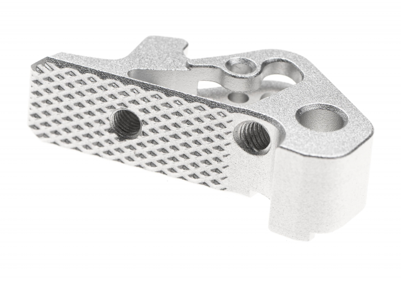 TTI Airsoft Victor Tactical Trigger for AAP01 /TP22/Glock – Silber – Ansicht 3