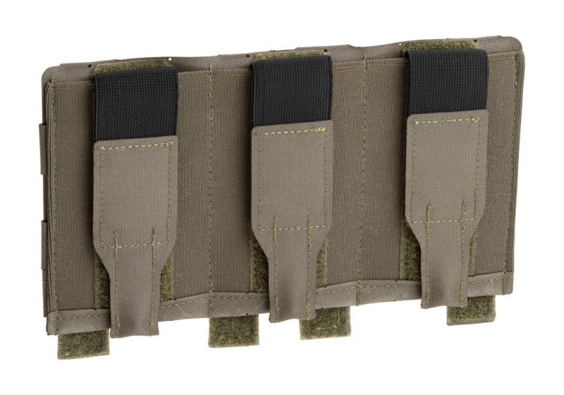 Blue Force Gear Flapped Ten-Speed M4 Three Mag Pouch - Ranger Green