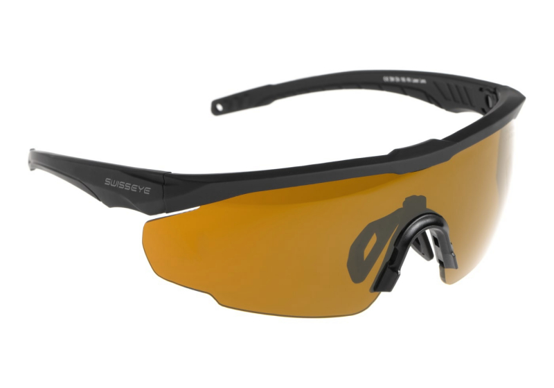 SwissEye Blackhawk Pro Laser Lens Brown - Schwarz