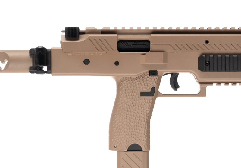 VORSK VMP-1 SMG Gas Blowback Airsoft – Semi Auto, Tan – Ansicht 3