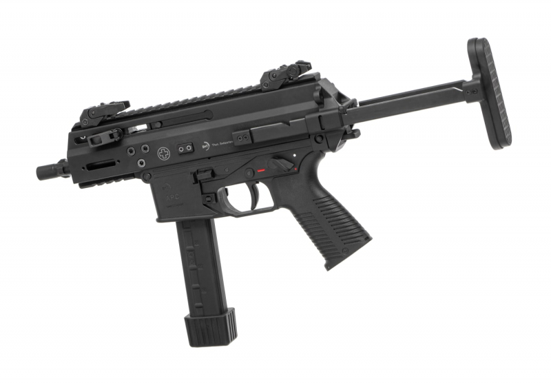 B&T APC9K PRO Gas Blowback Airsoft – Semi Auto, Schwarz – Ansicht 2