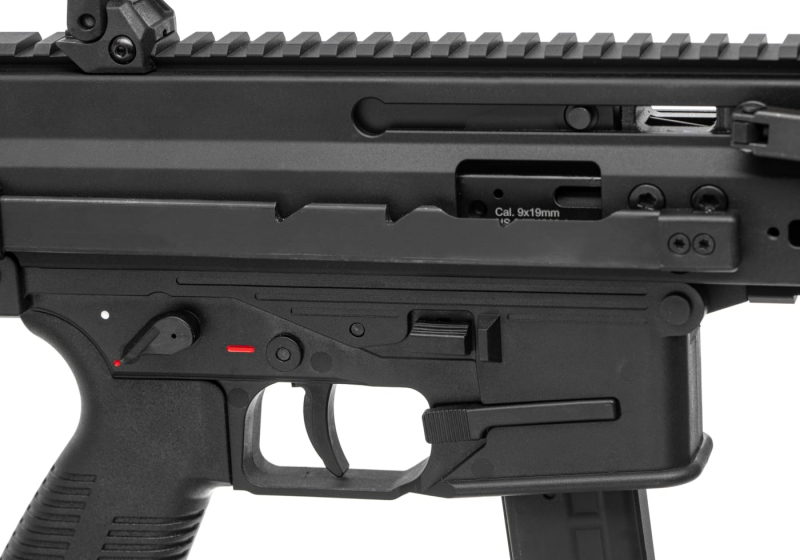 B&T APC9K PRO Gas Blowback Airsoft – Semi Auto, Schwarz – Ansicht 3