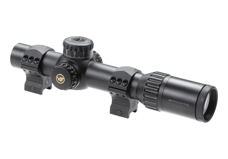 Vector Optics Continental x10 1-10x28 ED CTR – Schwarz