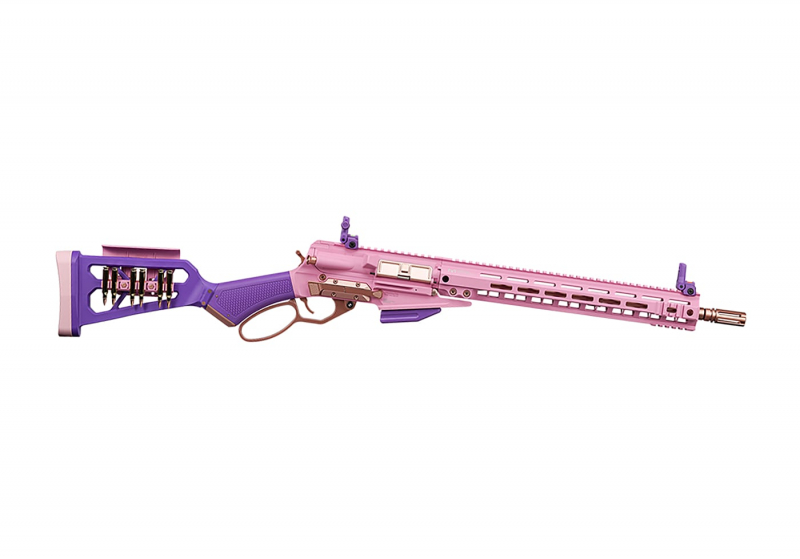 G&G LevAR 15" Gas Airsoft Lever Action Rifle – Pink – Ansicht 2