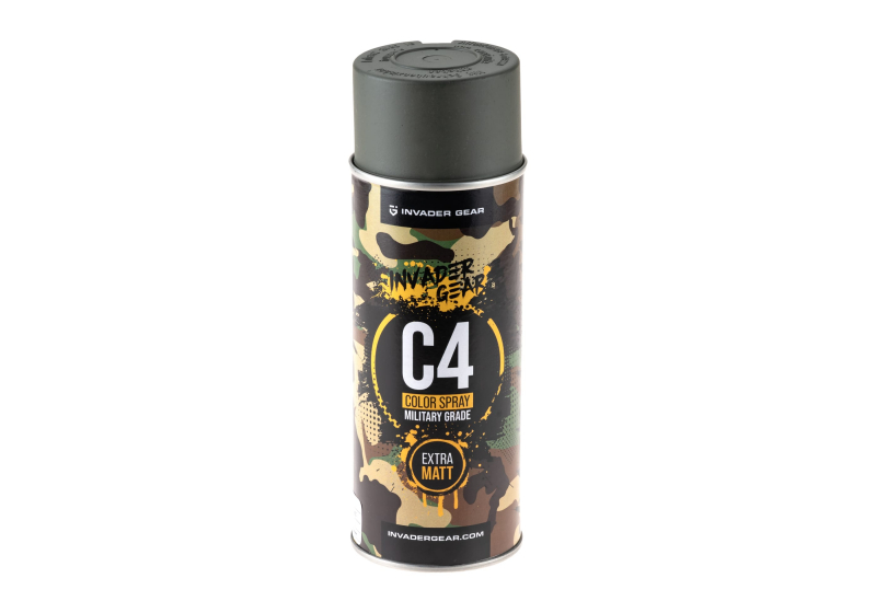 Invader Gear C4 Mil Grade Color Spray – Foliage Green
