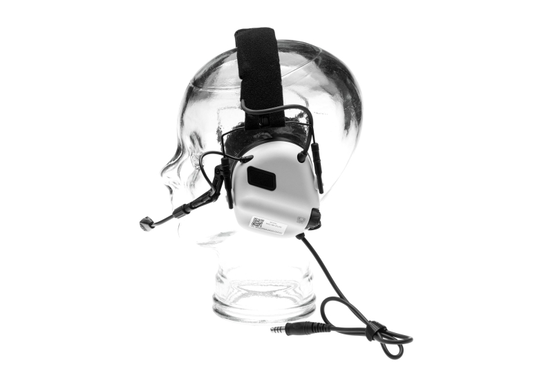 Earmor M32 Plus Tactical Hearing Protection – Weiß – Ansicht 3