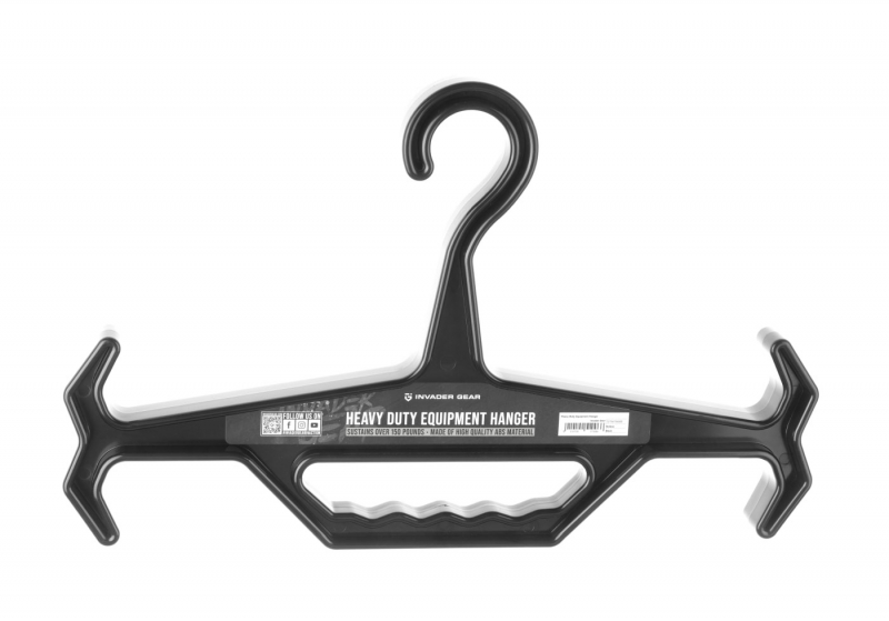 Invader Gear Heavy Duty Equipment Hanger - Schwarz