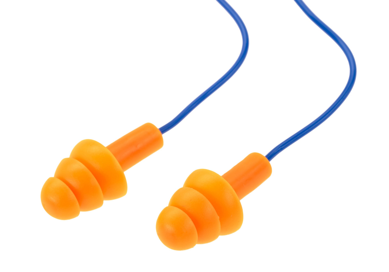 Earmor MaxDefense Silicone Cord Ear Plugs NRR28 100 Pairs Box – Orange – Ansicht 3