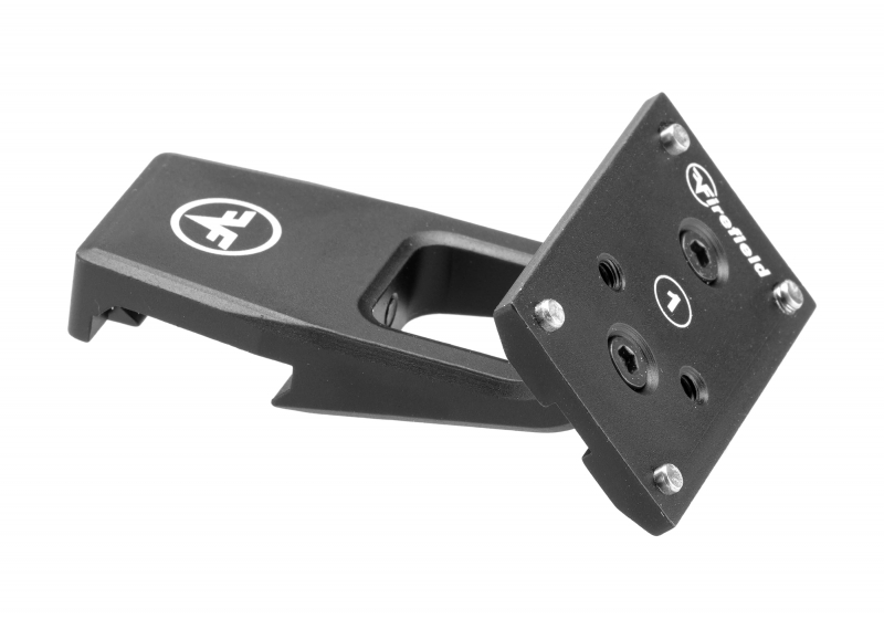 Firefield RA-45 Modular 45 Degree Offset RDS Mount – Schwarz