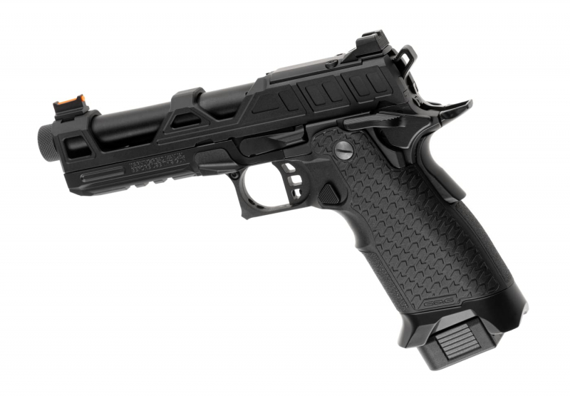 G&G 2024 CP MK3 Full Metal Airsoft GBB 6 mm BB – Schwarz – Ansicht 2