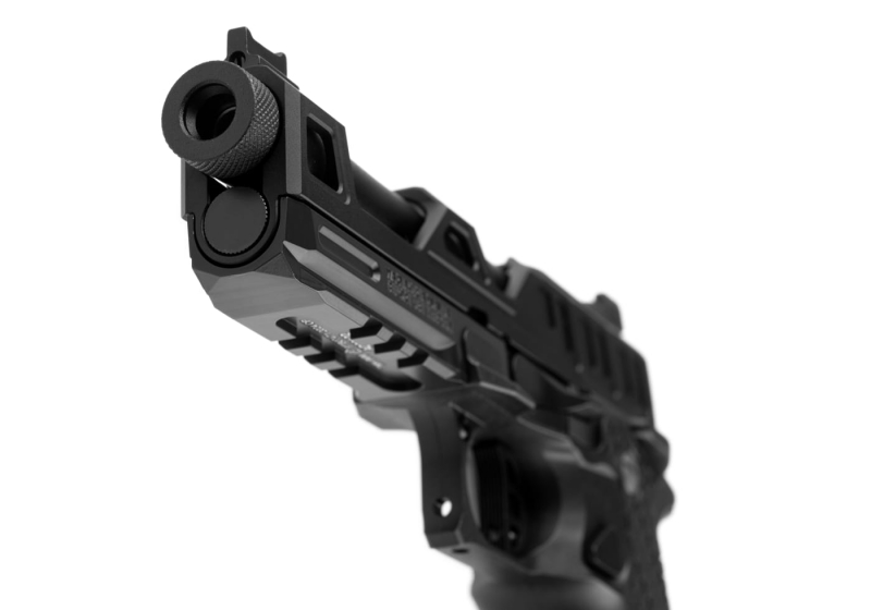 G&G 2024 CP MK3 Full Metal Airsoft GBB 6 mm BB – Schwarz – Detailansicht