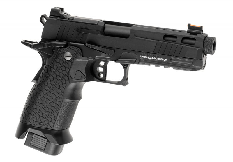 G&G 2024 CP MK2 Full Metal Airsoft GBB 6 mm BB – Schwarz