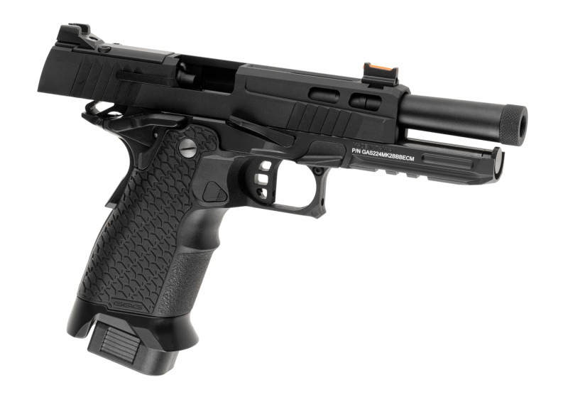 G&G 2024 CP MK2 Full Metal Airsoft GBB 6 mm BB – Schwarz