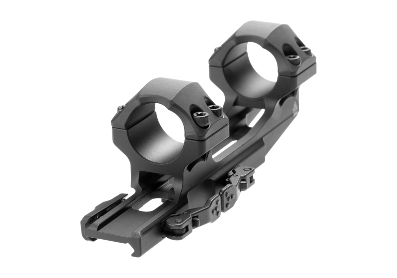 Leapers Accu-Sync QR 1 Inch Medium Profile 50 mm Offset Scope Mount – Schwarz – Ansicht 4