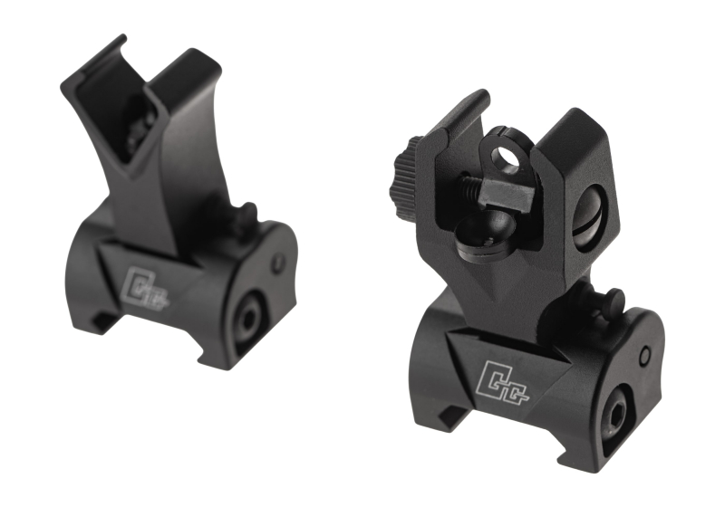 G&G Flip-up Front and Rear Sight for M16 – Schwarz – Ansicht 4