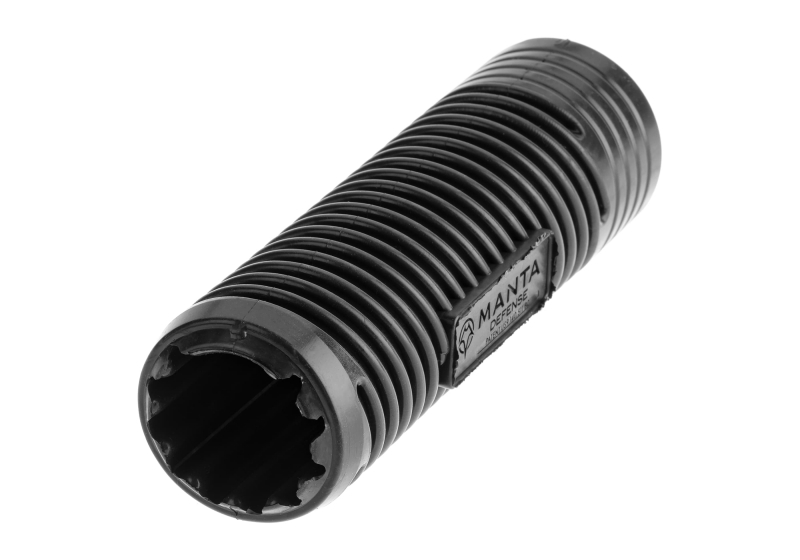 Manta 7 x 1.5 Inch ID V2 Suppressor Cover – Schwarz – Ansicht 4