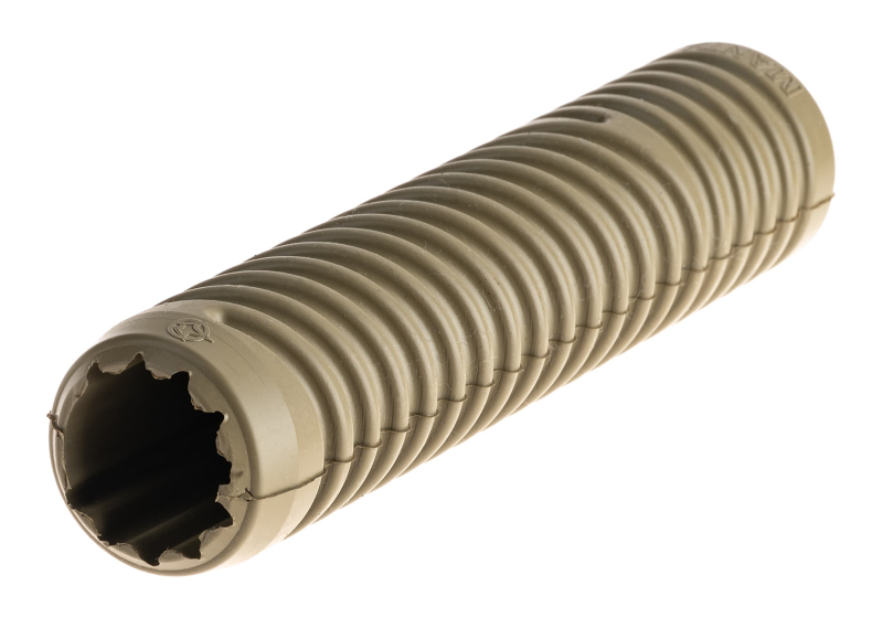 Manta 6 x 1 Inch ID Mini Small Caliber Suppressor Cover – FDE – Ansicht 4