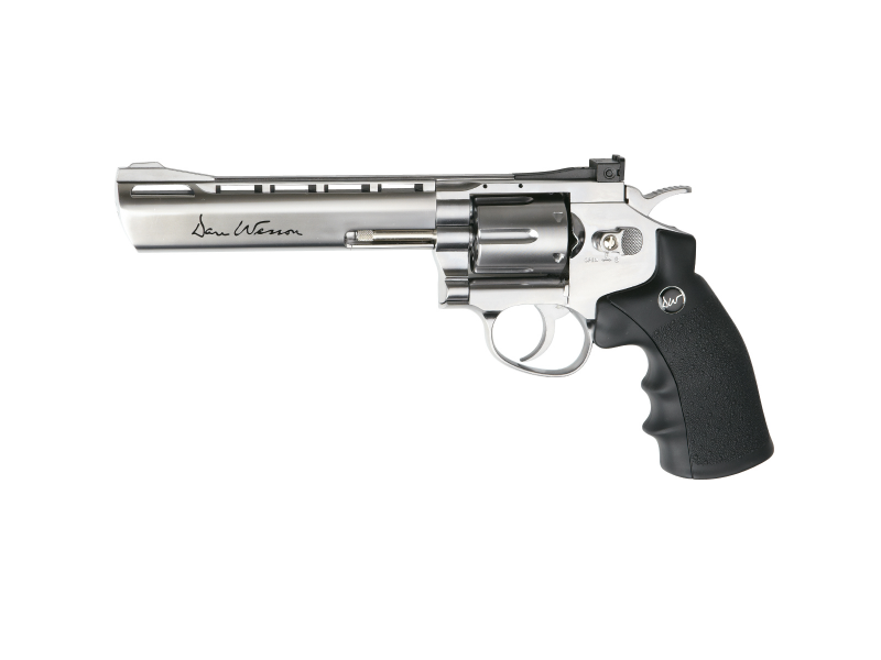 Dan Wesson 6 Zoll Airsoft Revolver CO₂ 6 mm BB – Silber