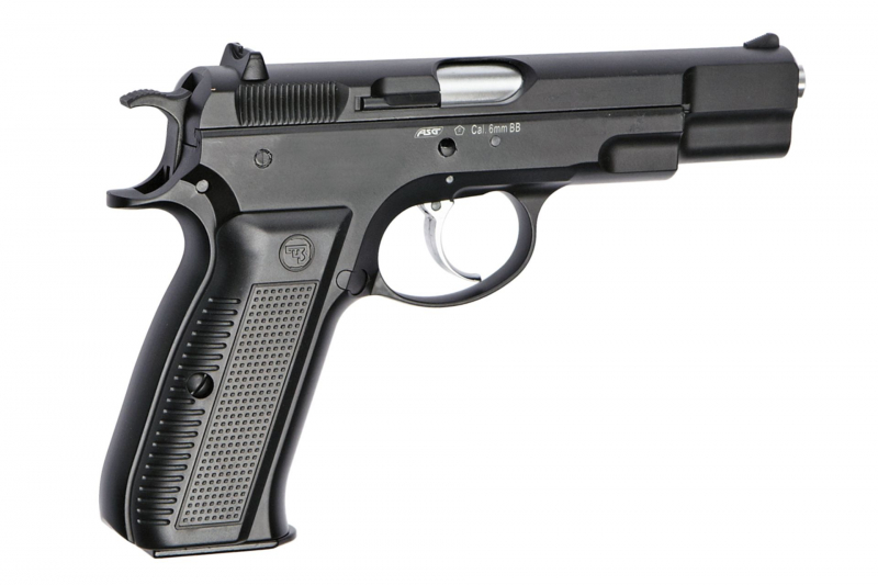 CZ 75 Airsoft Pistole Gas Blowback 6 mm BB – Schwarz – Ansicht 2
